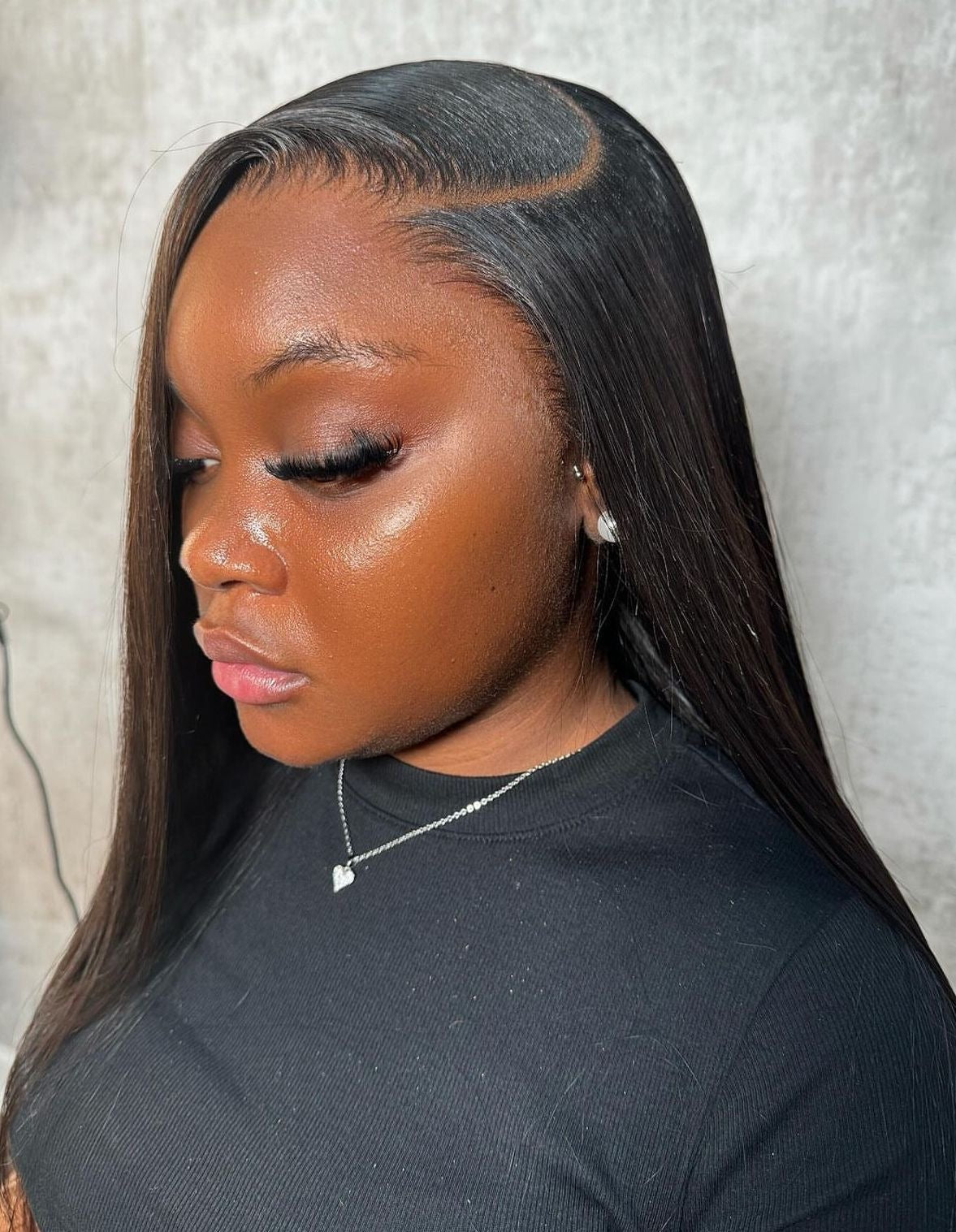 Pose de perruque Frontale